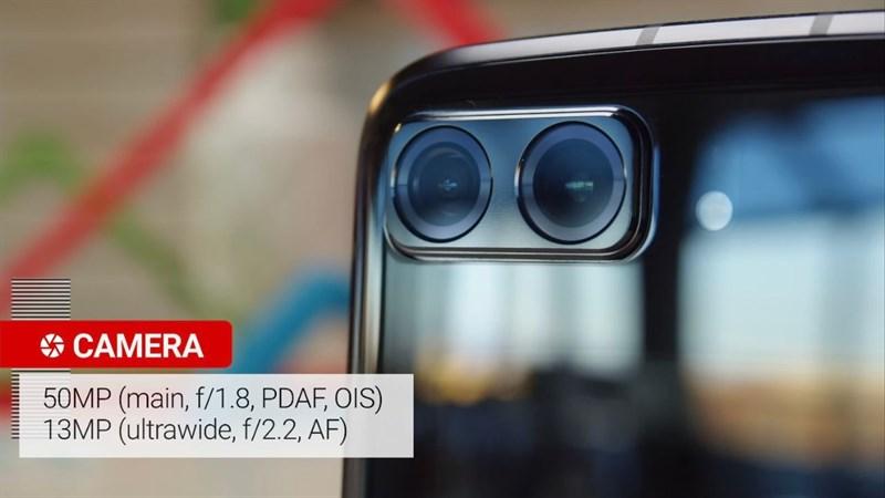 Camera chính của Motorola Razr 2022 sử dụng cảm biến OmniVision OV50A