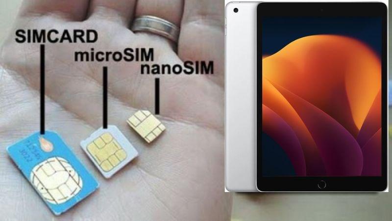 Cần kiểm tra k&iacute;ch thước SIM c&oacute; tương th&iacute;ch với iPad kh&ocirc;ng