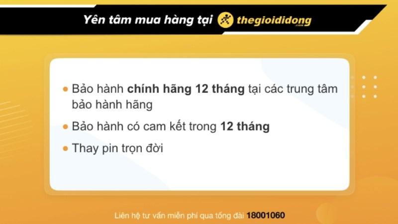 Ch&iacute;nh s&aacute;ch bảo h&agrave;nh đồng hồ tại TGDĐ