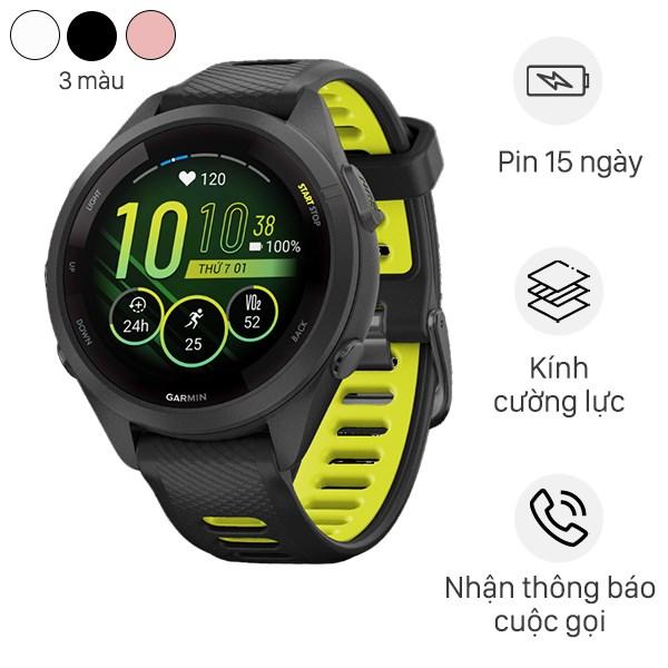 Đồng hồ thông minh Garmin Forerunner 265S 41.7mm đa dạng chế độ tập luyện chuyên nghiệp