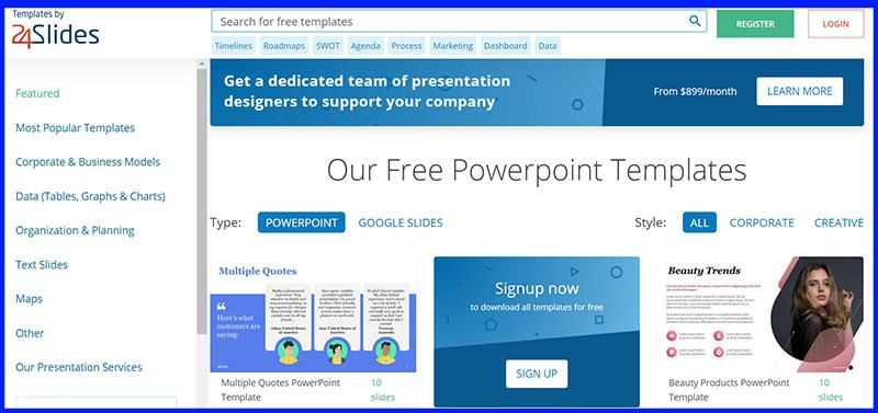 Top 12 Website Tải Mẫu PowerPoint Miễn Phí Đẹp Lung Linh