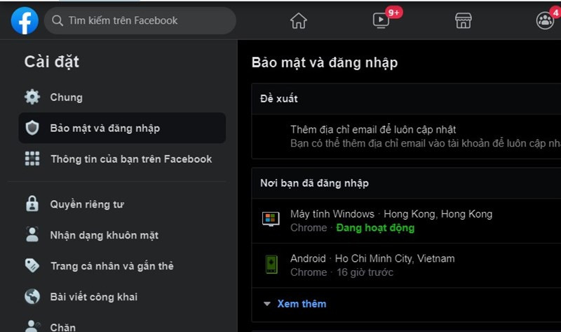 Hướng Dẫn Bật Bảo Mật 2 Lớp Facebook Không Cần Số Điện Thoại