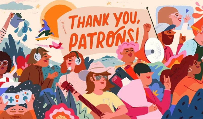 alt text: Lợi ích của Patreon đối với creators