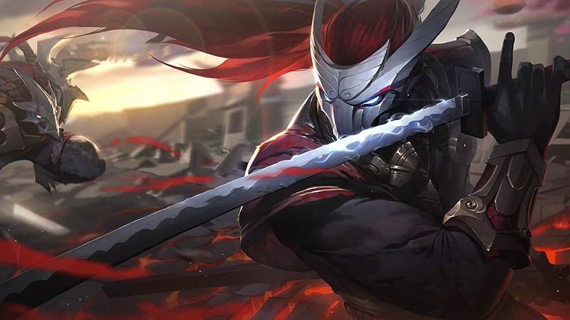 Bộ ảnh nền Yasuo LMHT cực chất cho điện thoại và máy tính