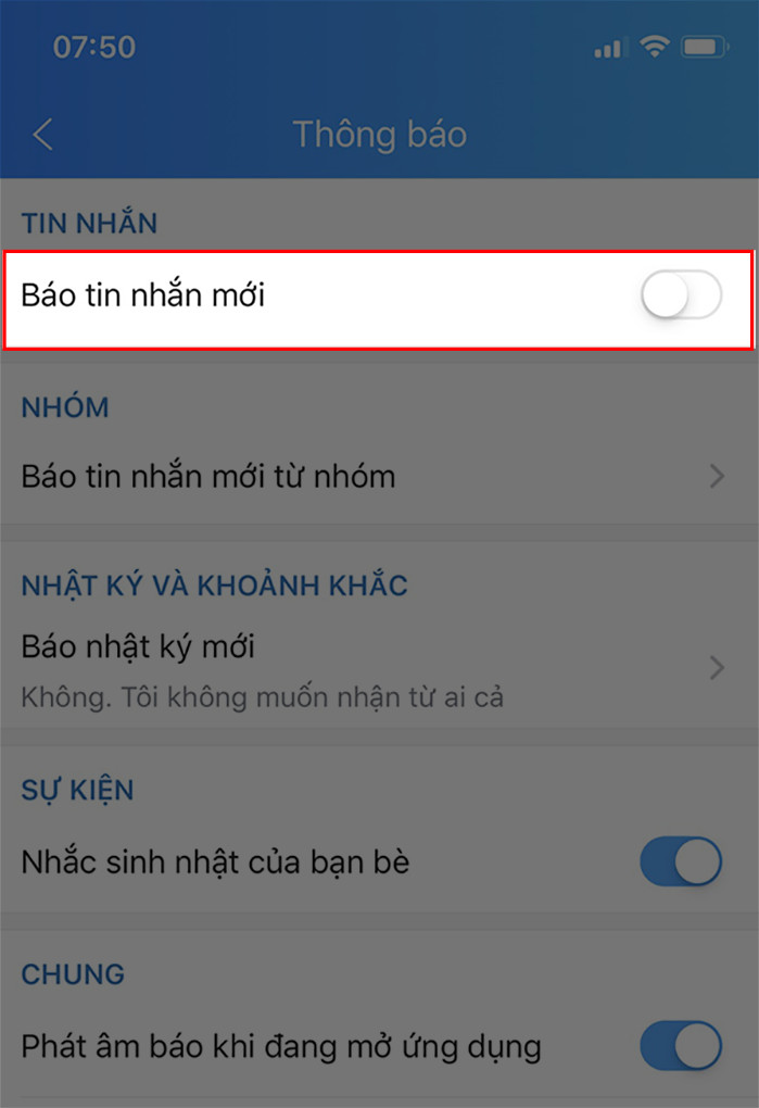 Cách Tắt Thông Báo Zalo Trên Điện Thoại Và Máy Tính Đơn Giản