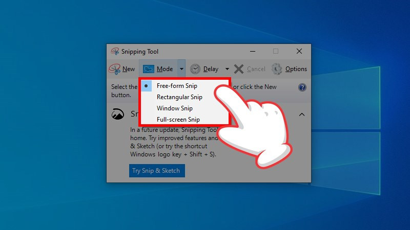 Hướng Dẫn Chụp Màn Hình Windows 10 Với Snipping Tool Chi Tiết Nhất