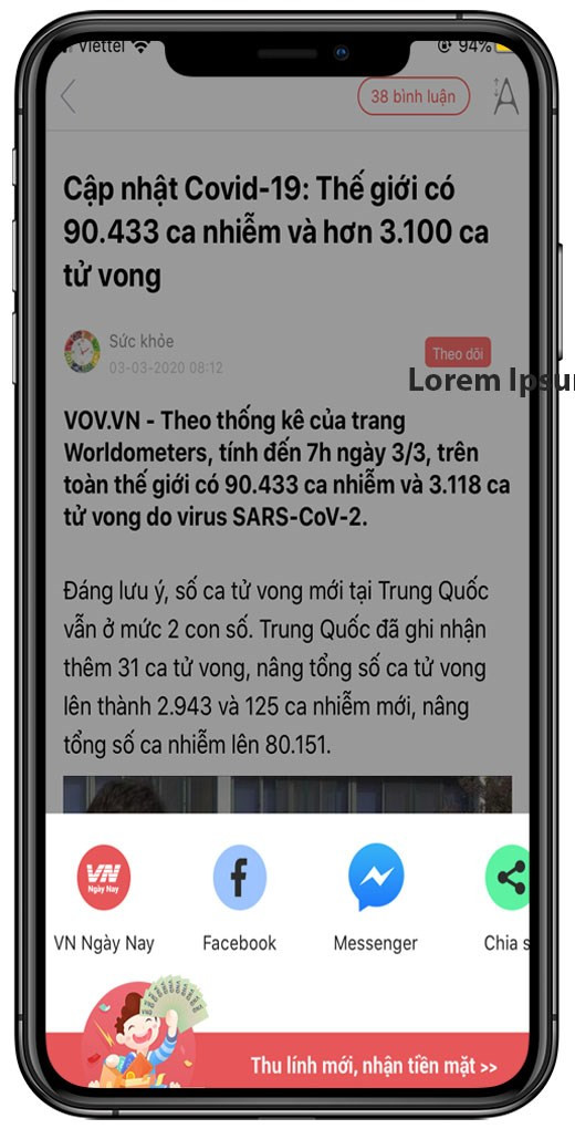 Dễ d&agrave;ng chia sẻ tr&ecirc;n mạng x&atilde; hội