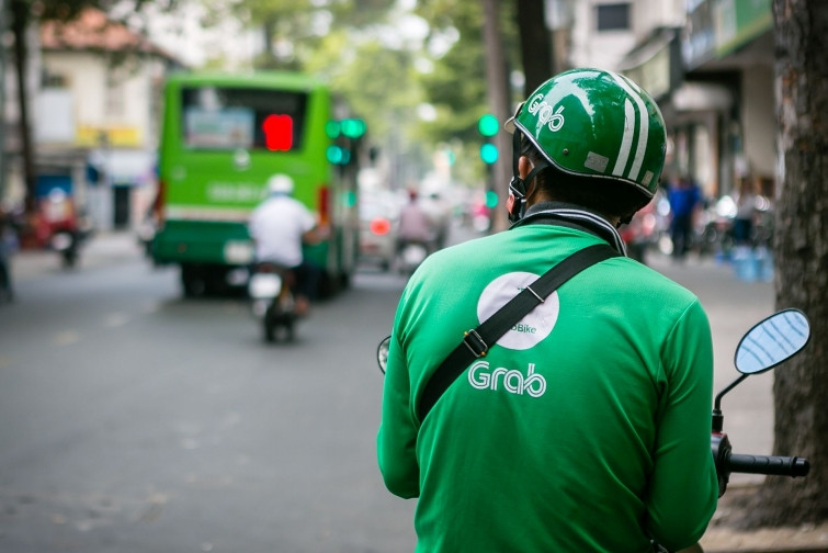 Minh họa chiết khấu Grab