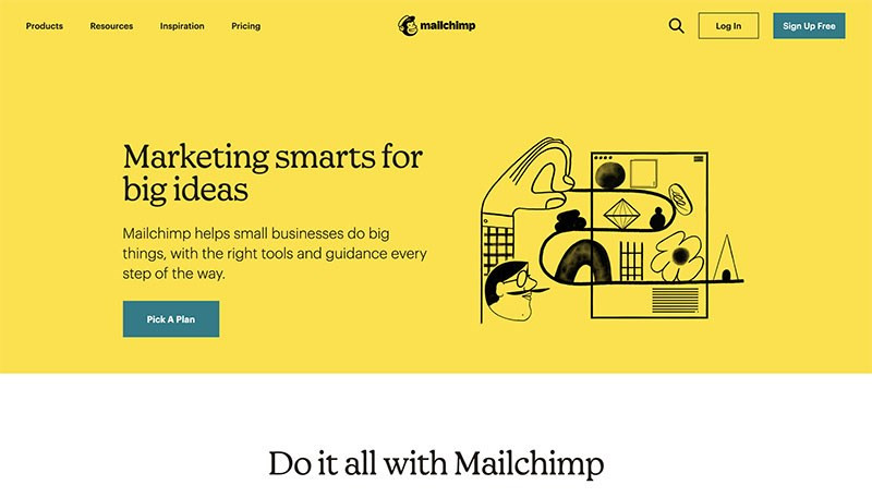 Phần mềm Mailchimp