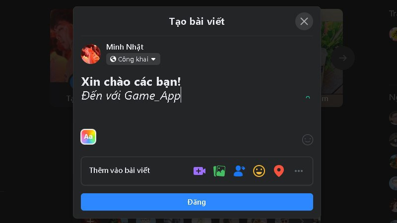 Sao chép và dán nội dung