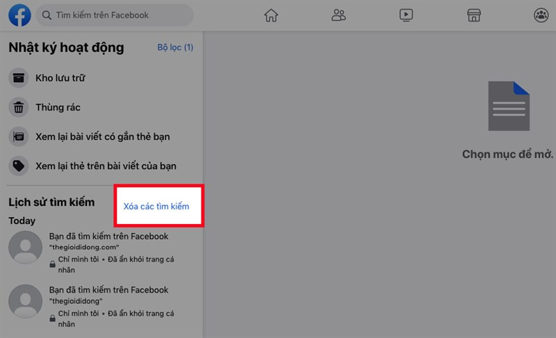 Hướng Dẫn Xem Lịch Sử Tìm Kiếm Trên Facebook Nhanh Chóng Và Đơn Giản