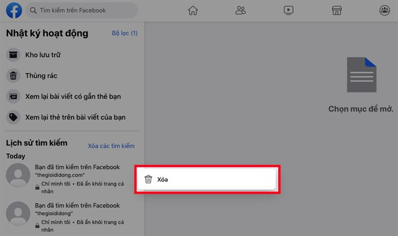 Hướng Dẫn Xem Lịch Sử Tìm Kiếm Trên Facebook Nhanh Chóng Và Đơn Giản