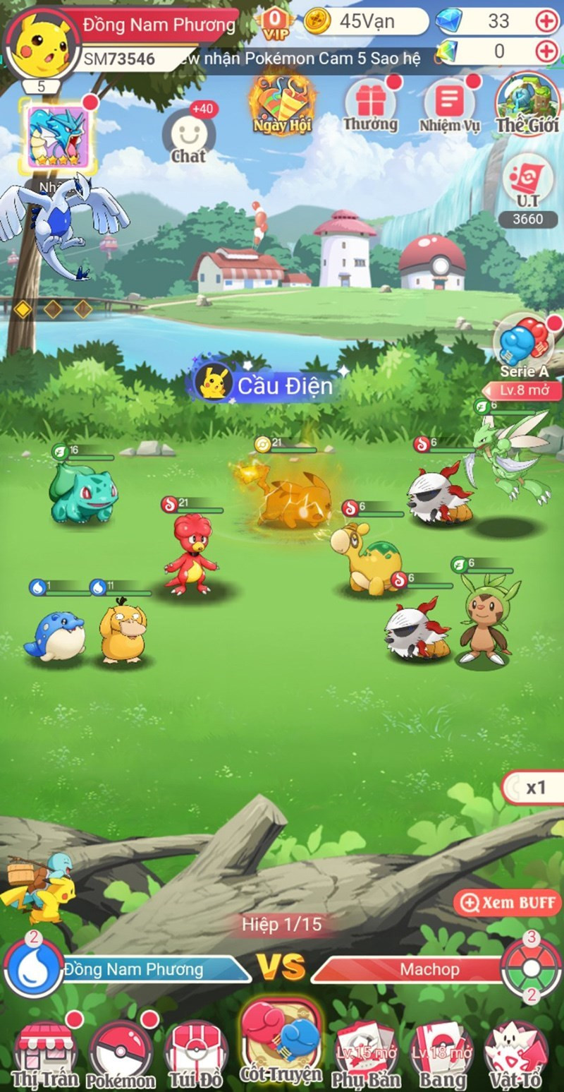 Screenshots Thần Thú AFK - Game Pokemon hay nhất 2022!