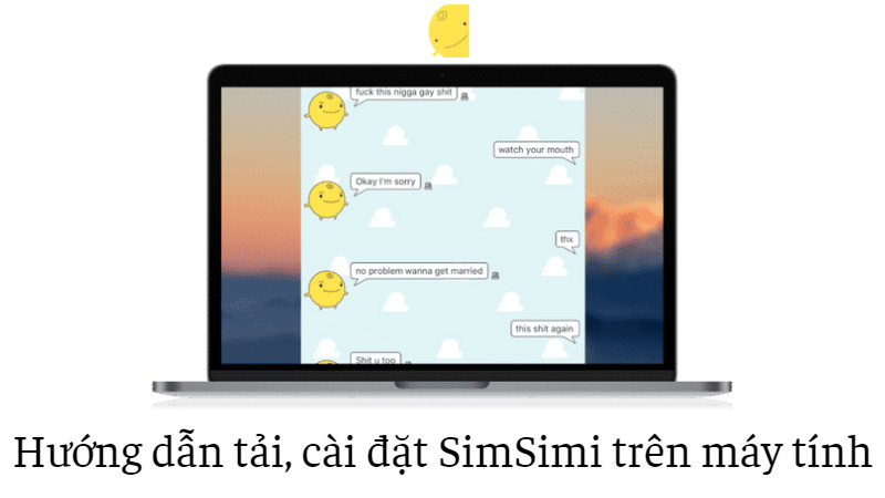 Simsimi trên máy tính