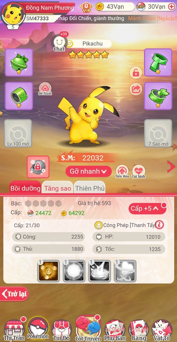 Khám Phá Thế Giới Pokemon Huyền Thoại Trong Thần Thú AFK