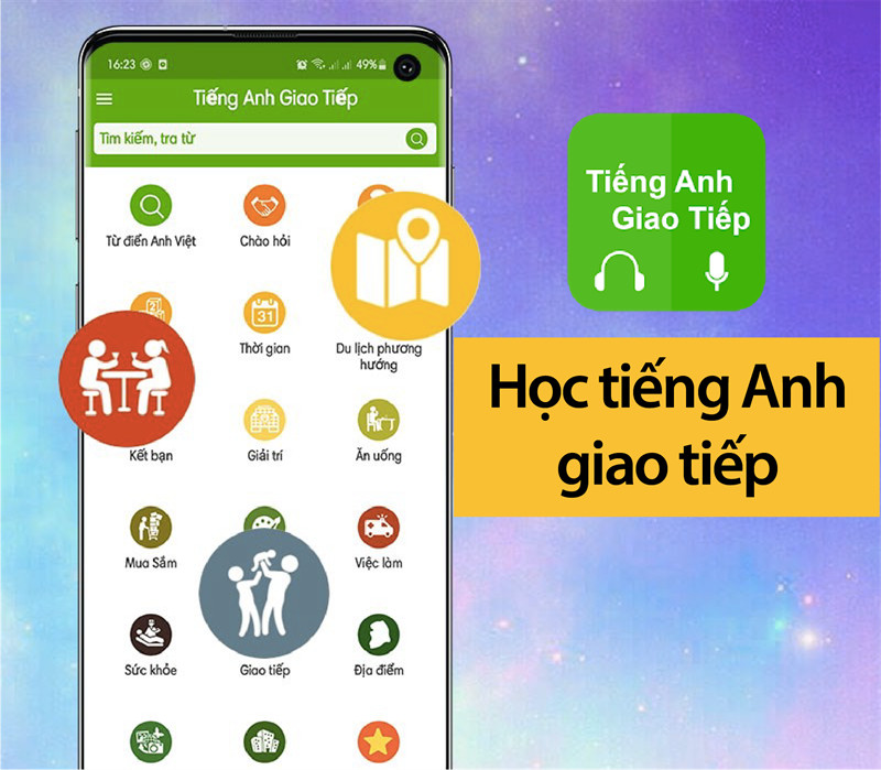 Ứng dụng Học Tiếng Anh Giao Tiếp