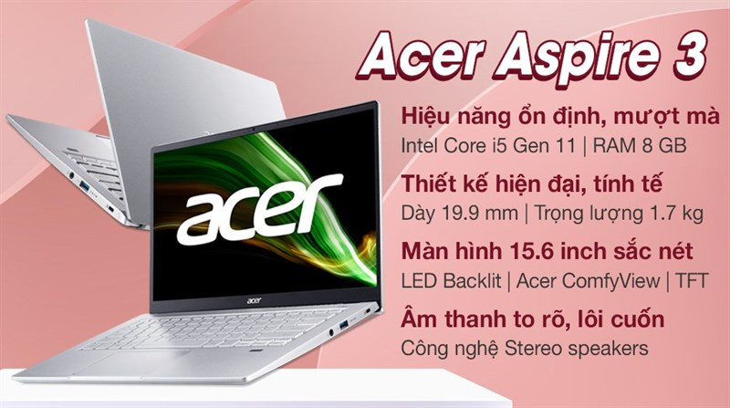 Top 5 Laptop Acer Cao Cấp Đáng Đồng Tiền Bạt Nhất Hiện Nay