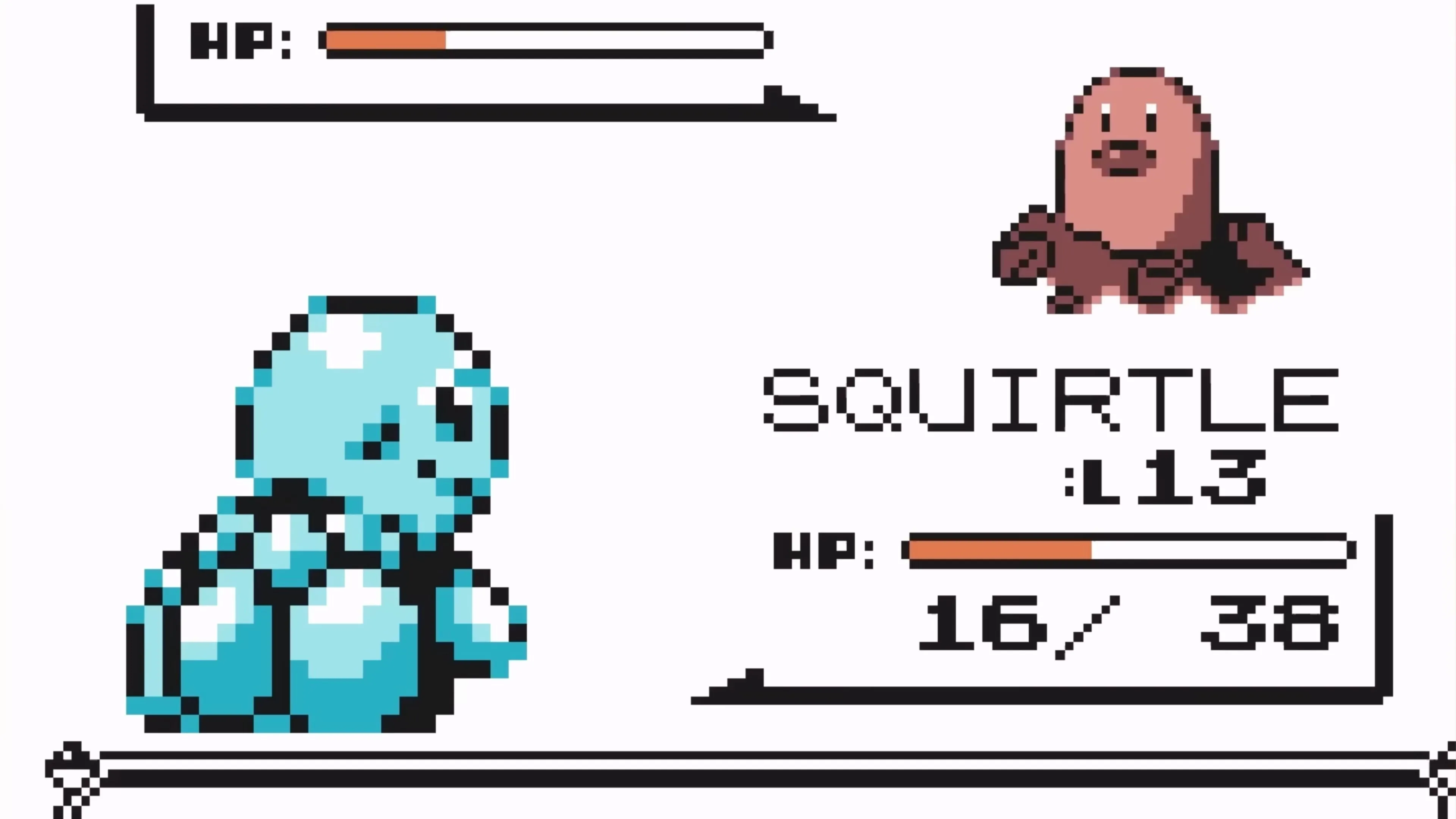 Ảnh chụp màn hình trong game Pokémon Yellow trên Game Boy Color