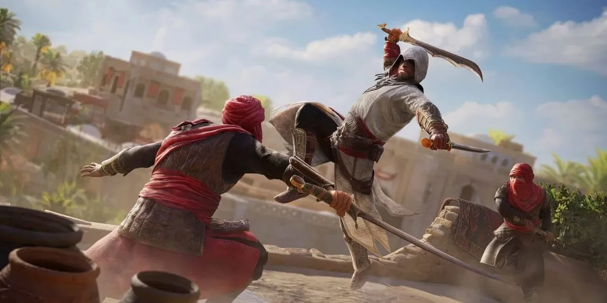 Ảnh quảng bá game Assassin's Creed Mirage, nơi có nhiều easter egg thú vị