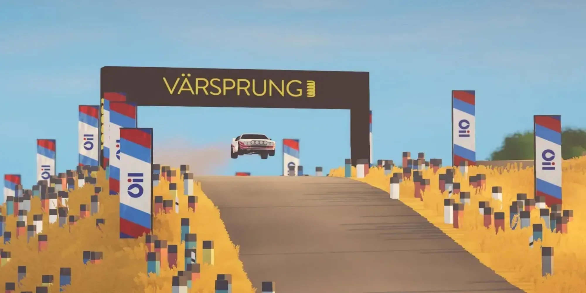 Art of Rally - tựa game đua xe rally với đồ họa tối giản đầy nghệ thuật và góc nhìn từ trên cao