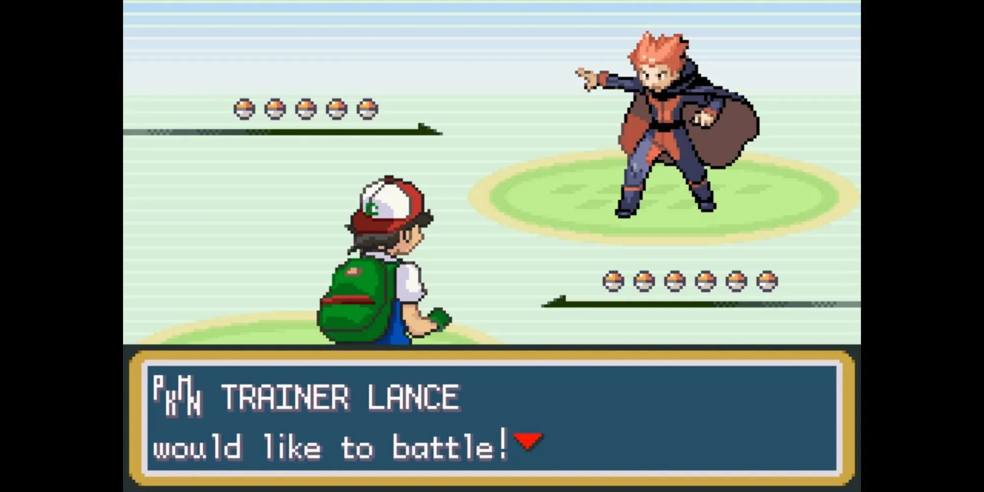 Ash đối mặt Tứ Thiên Vương Lance và các Pokémon hệ Rồng/Bay hùng mạnh của ông trong Pokémon Ash Gray
