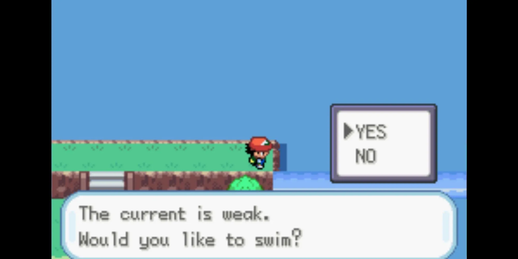 Ash và Pikachu trên đường Route 1 đến thành phố Viridian trong game Pokémon Ash Gray