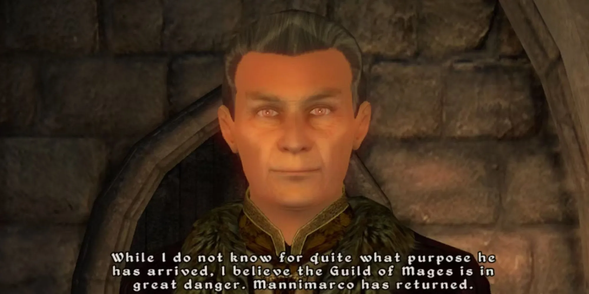 Bá tước Janus Hassildor của Skingrad, một ma cà rồng, đưa ra thông tin quan trọng cho Mages Guild trong Oblivion