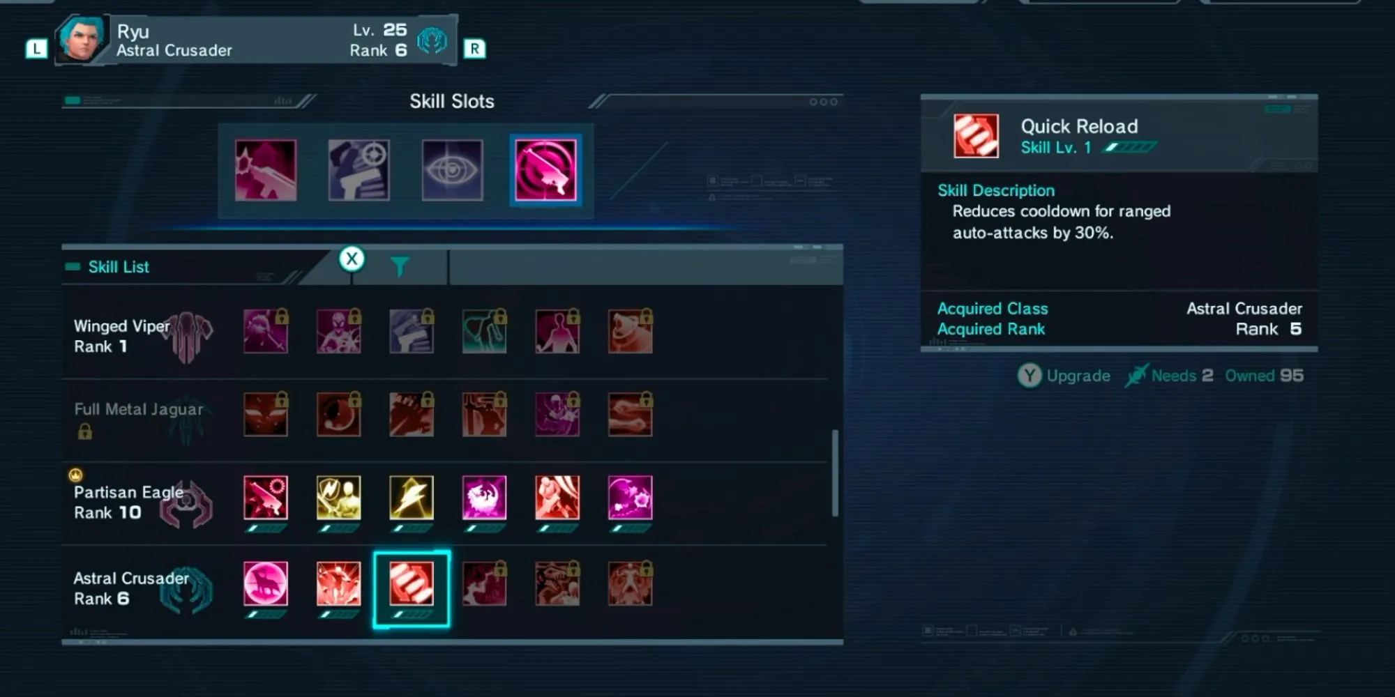 Bảng kỹ năng và lớp nhân vật đa dạng trong Xenoblade Chronicles X