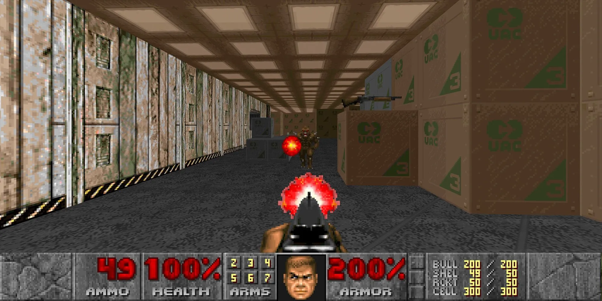 Bìa game Doom (1993) - tựa game FPS được mệnh danh là cha đẻ của thể loại bắn súng góc nhìn thứ nhất.