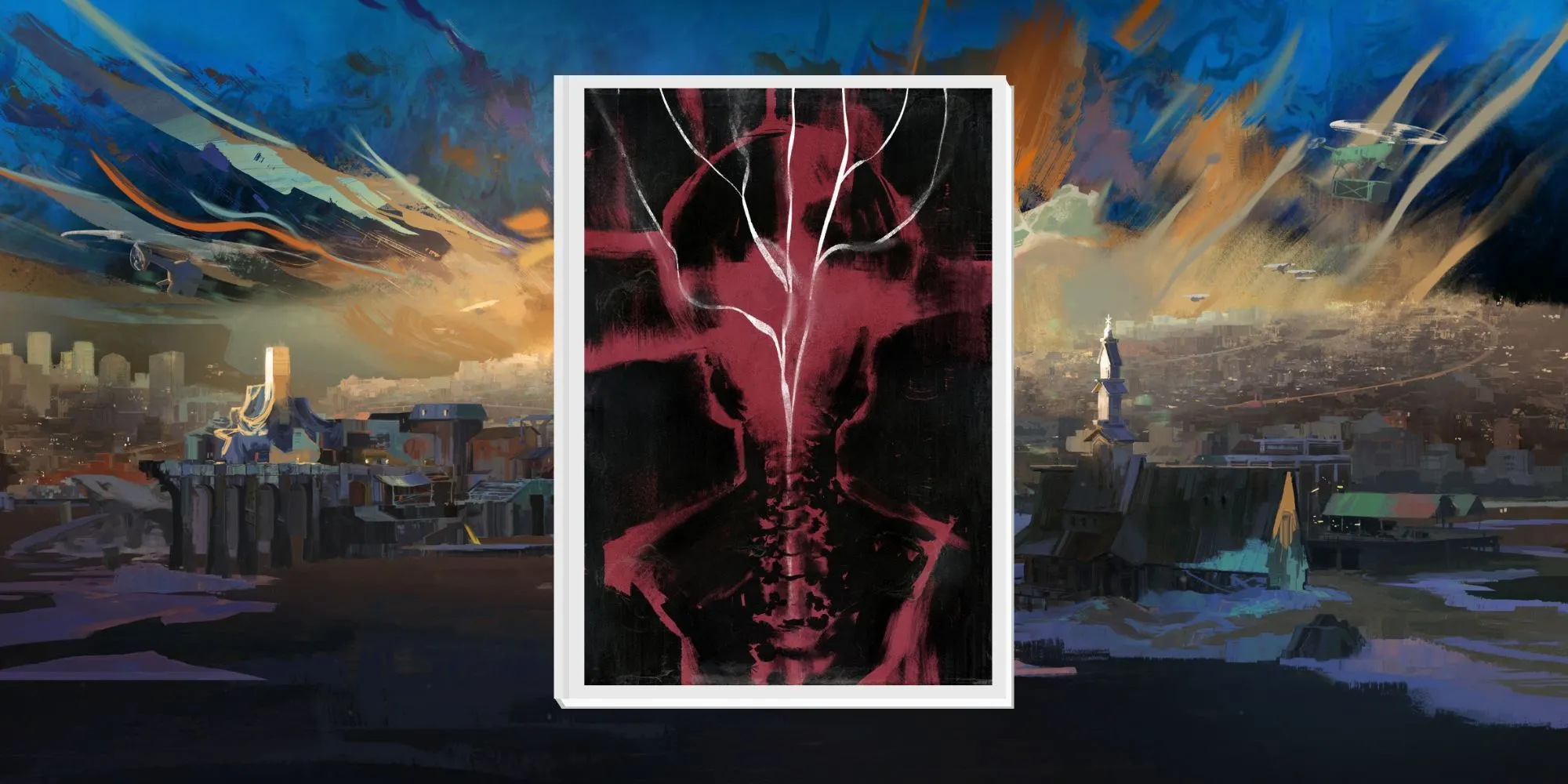Biểu tượng kỹ năng Shivers cảm nhận những rung động của thành phố Revachol trong Disco Elysium