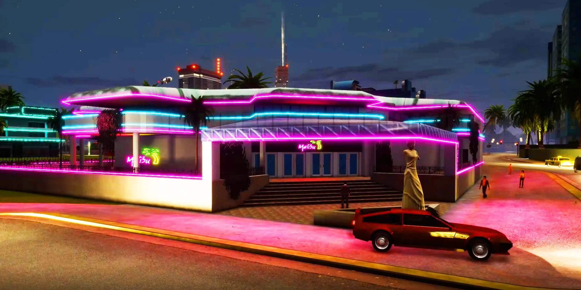Câu lạc bộ Malibu Club nổi tiếng và sang trọng trong GTA Vice City
