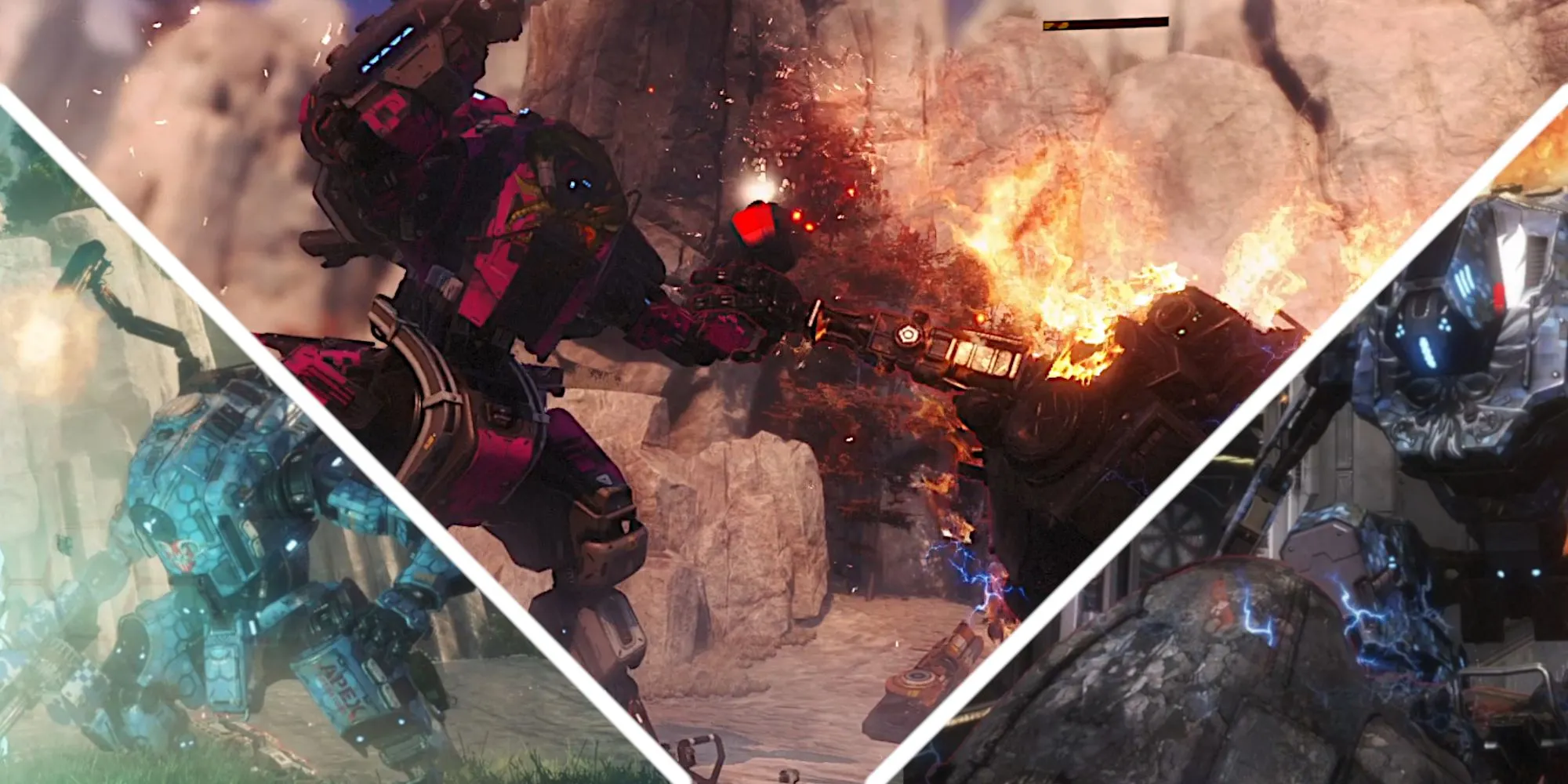 Dàn Titan hùng mạnh trong Titanfall 2 với các Titan Tone, Scorch và Northstar sẵn sàng chiến đấu trong chế độ Frontier Defense