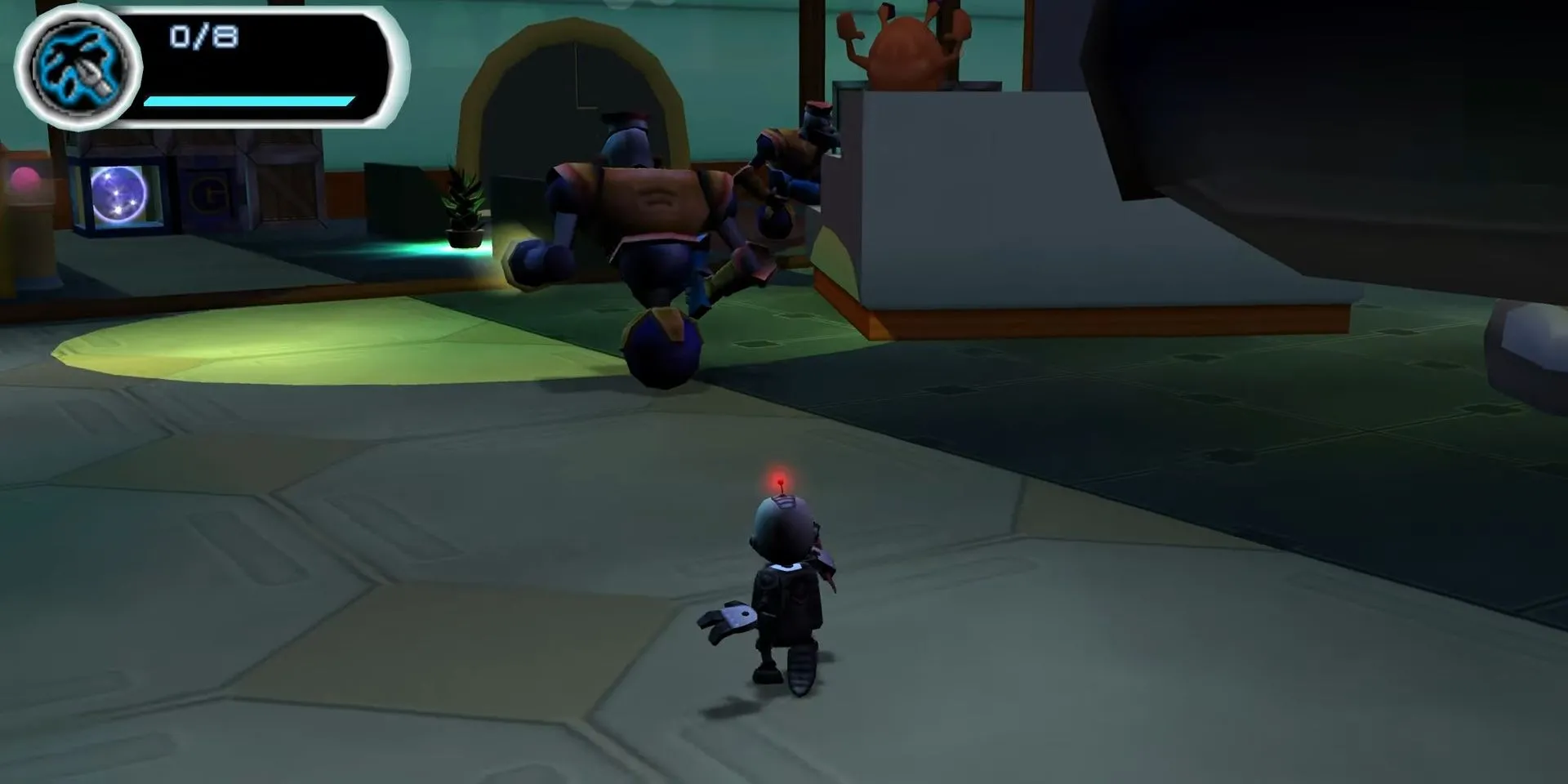 Điệp viên Clank hành động lén lút trong tựa game Secret Agent Clank