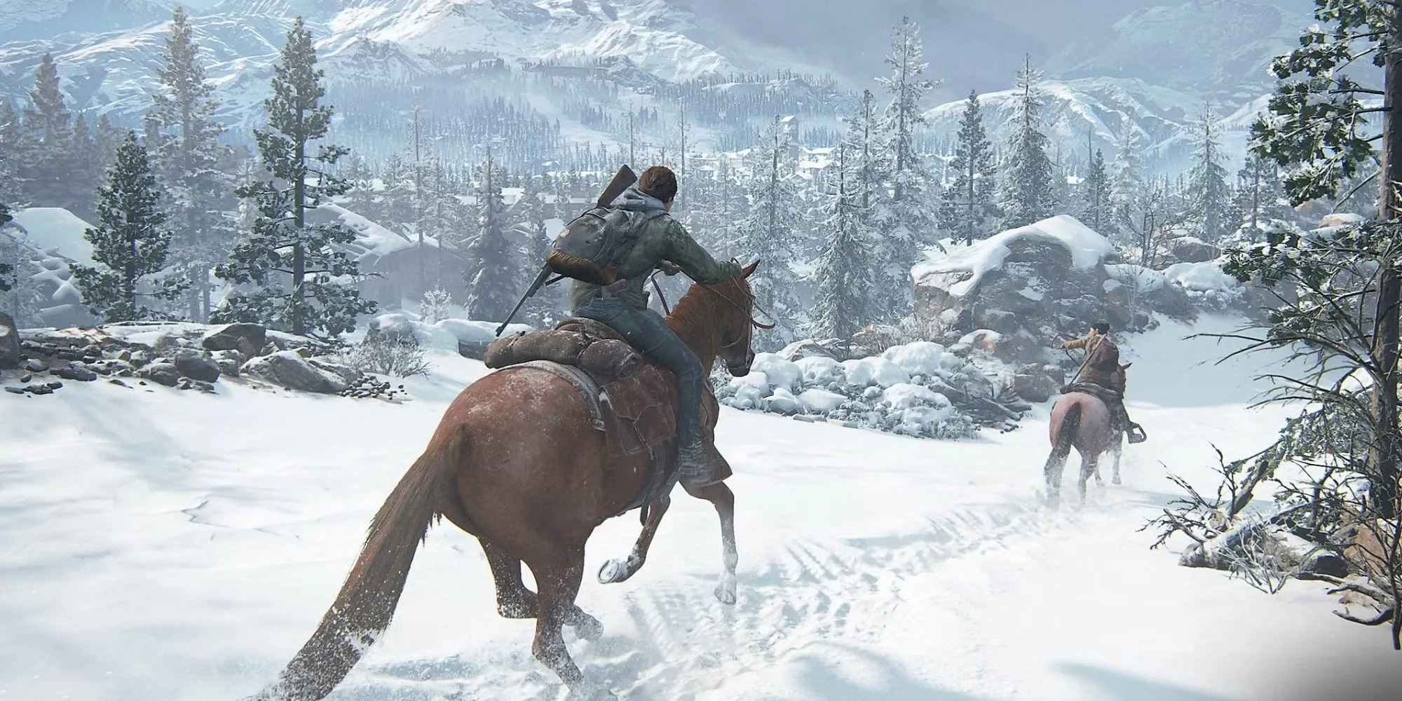 Ellie khám phá trong The Last of Us Part II Remastered trên PS5