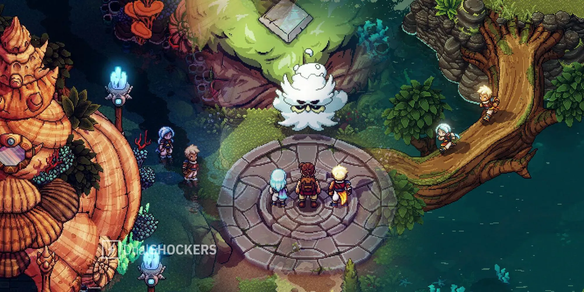 Gameplay game RPG Sea Of Stars