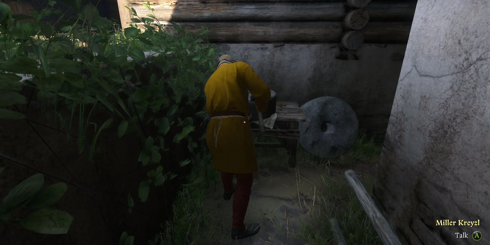Gặp Miller Kreyzl để bắt đầu nhiệm vụ Materia Prima trong Kingdom Come Deliverance 2