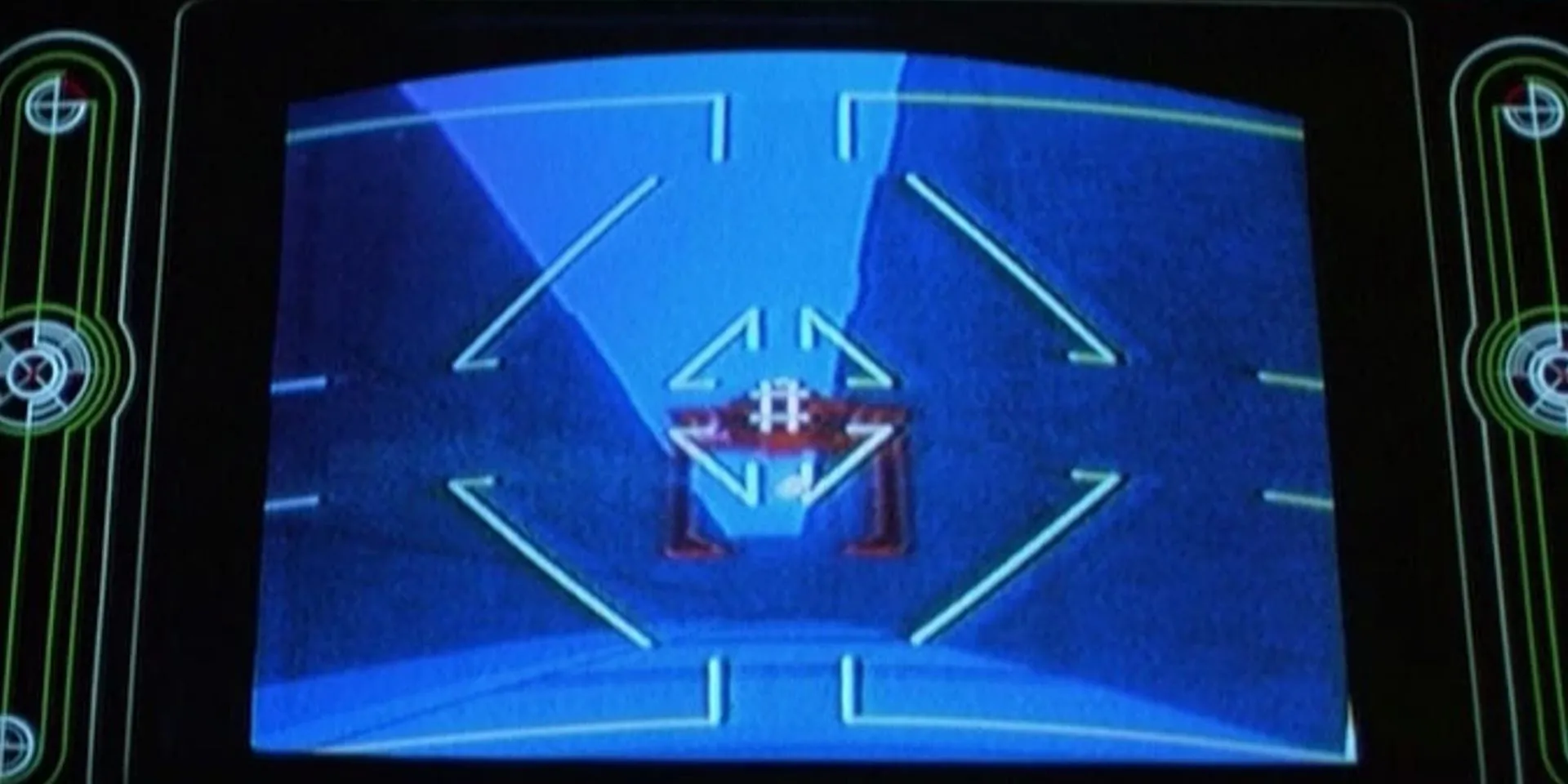 Giao diện game arcade Space Paranoids kinh điển trong phim Tron
