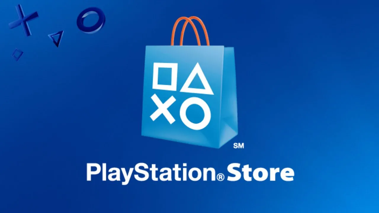 Giao diện PlayStation Store trên PS5 với nhiều tựa game được hiển thị