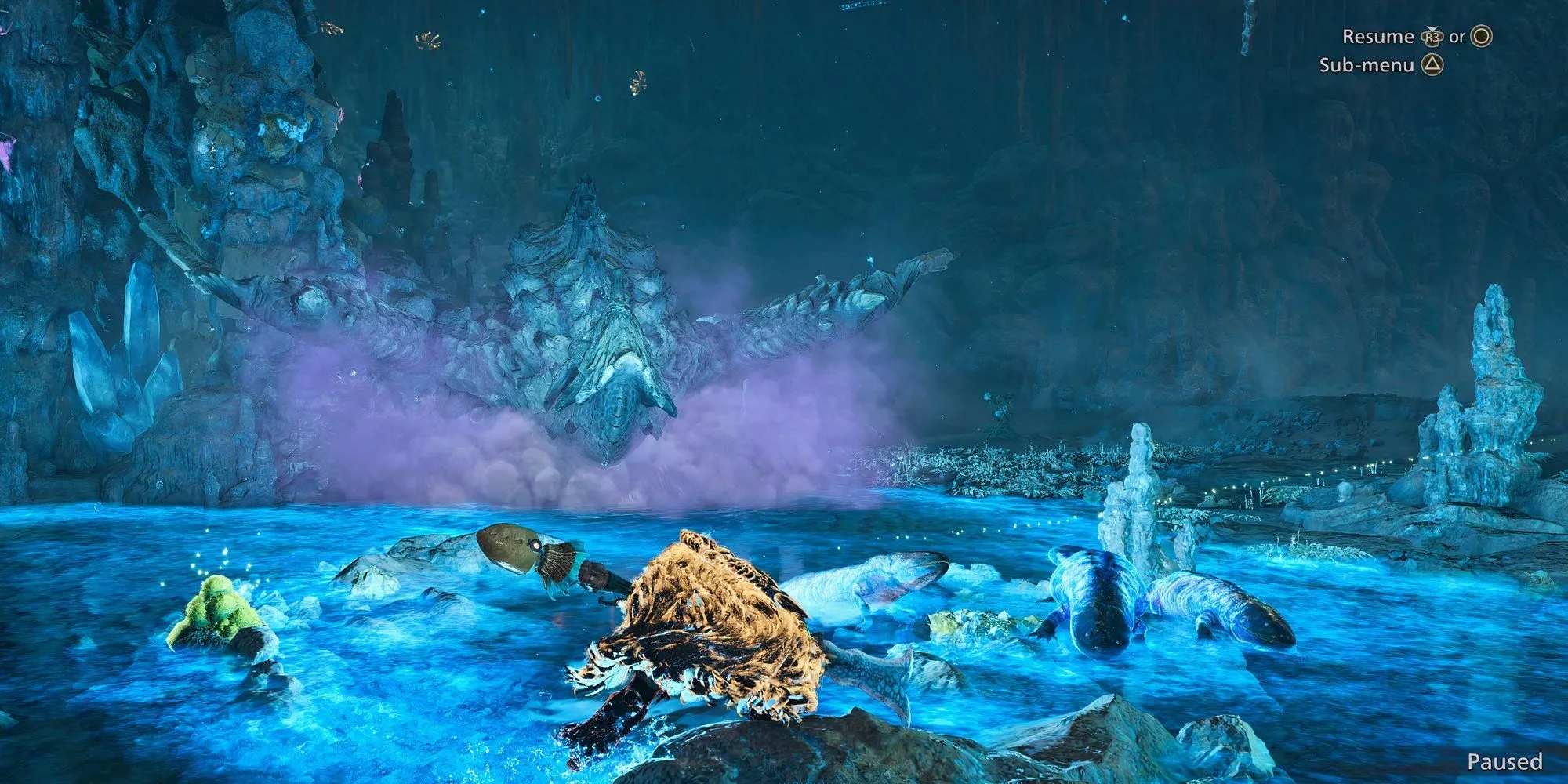 Gravios tung đòn tấn công trong Monster Hunter Wilds