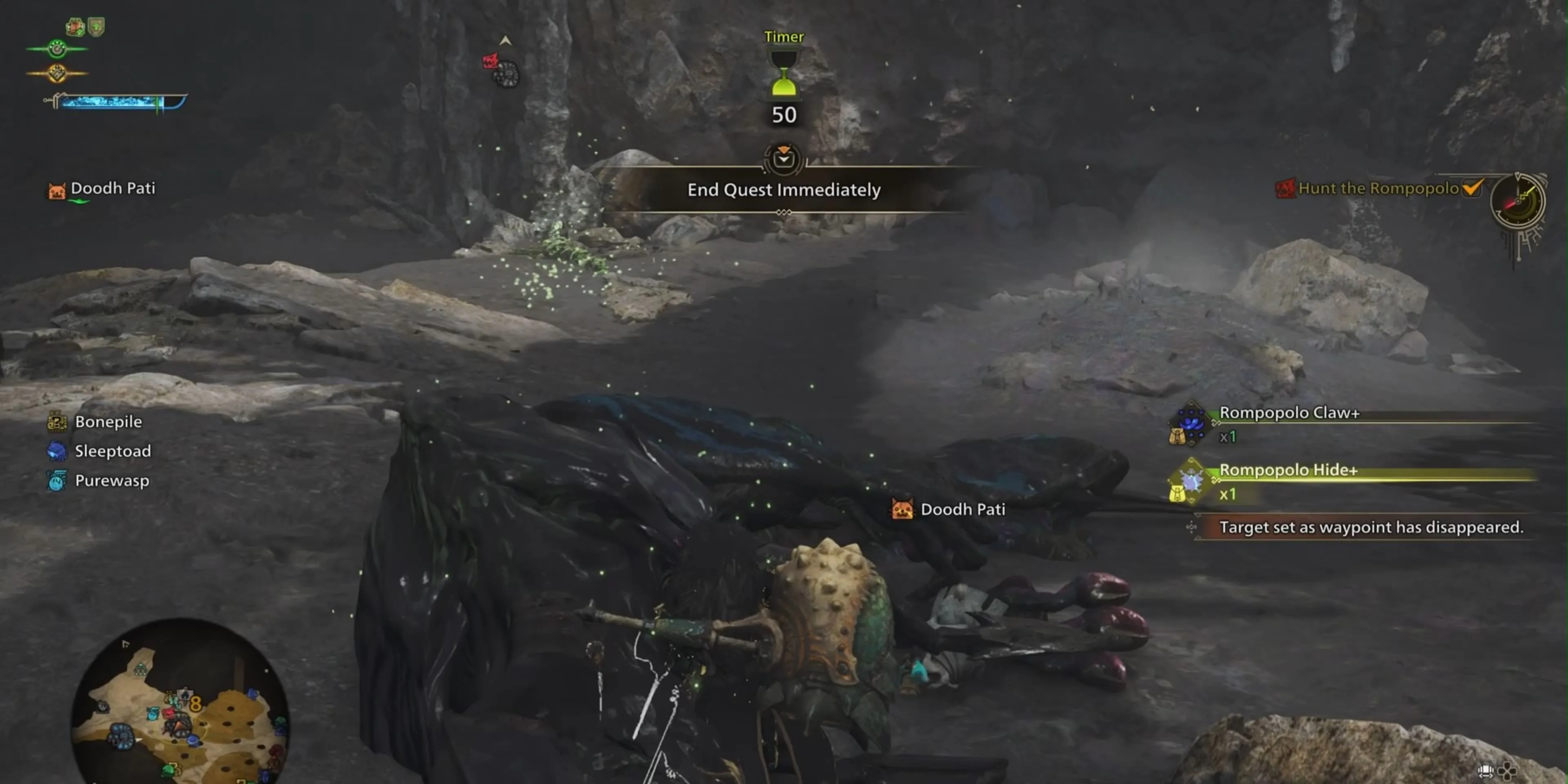 Hạ gục Rompopolo trong Monster Hunter Wilds để nhận thưởng