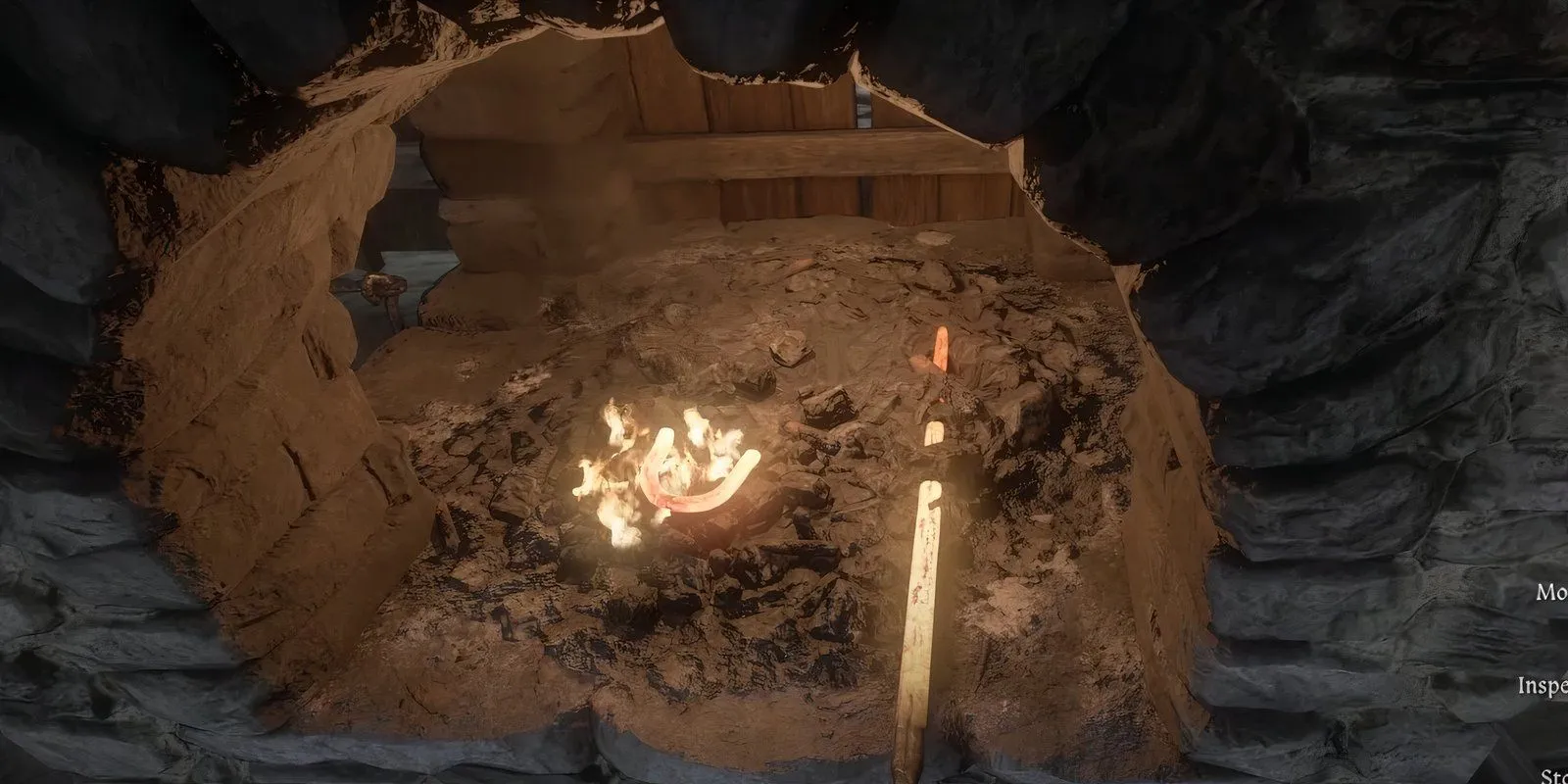 Henry đang rèn móng ngựa tại lò rèn trong Kingdom Come Deliverance 2
