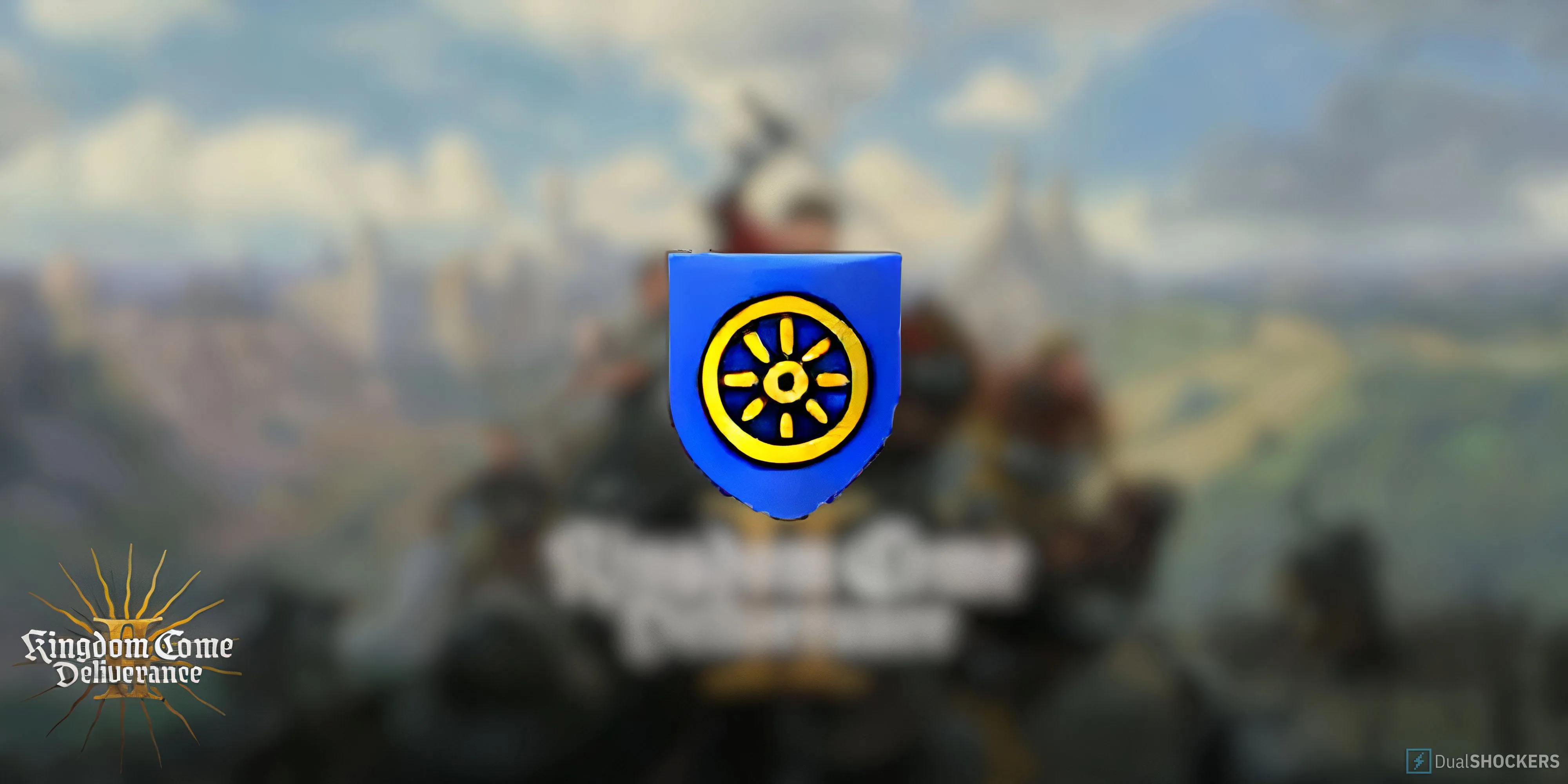 Kingdom Come Deliverance 2: Toàn Tập Công Thức Giả Kim Thuật 1 Hình ảnh quảng bá Kingdom Come Deliverance 2 với logo và biểu tượng di chuyển nhanh trên bản đồ Kuttenberg