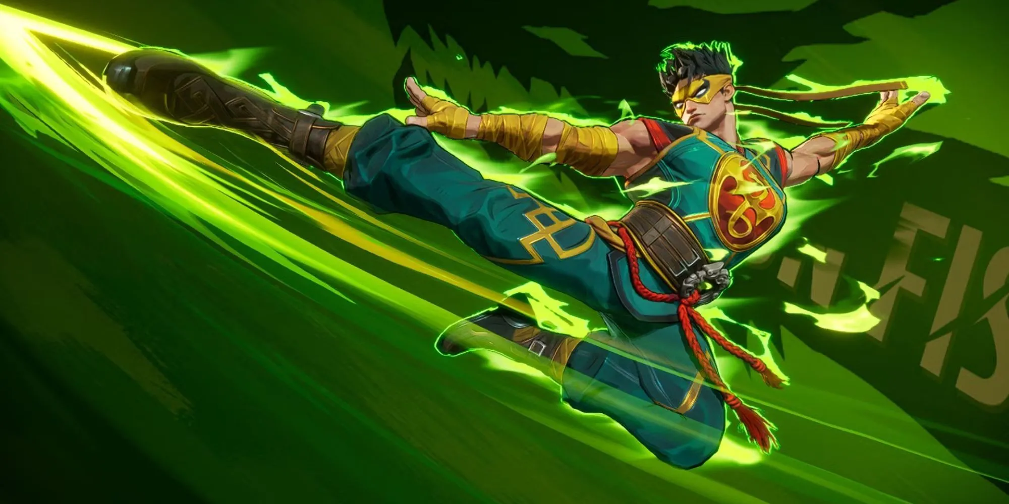 Iron Fist thi triển võ thuật trong Marvel Rivals