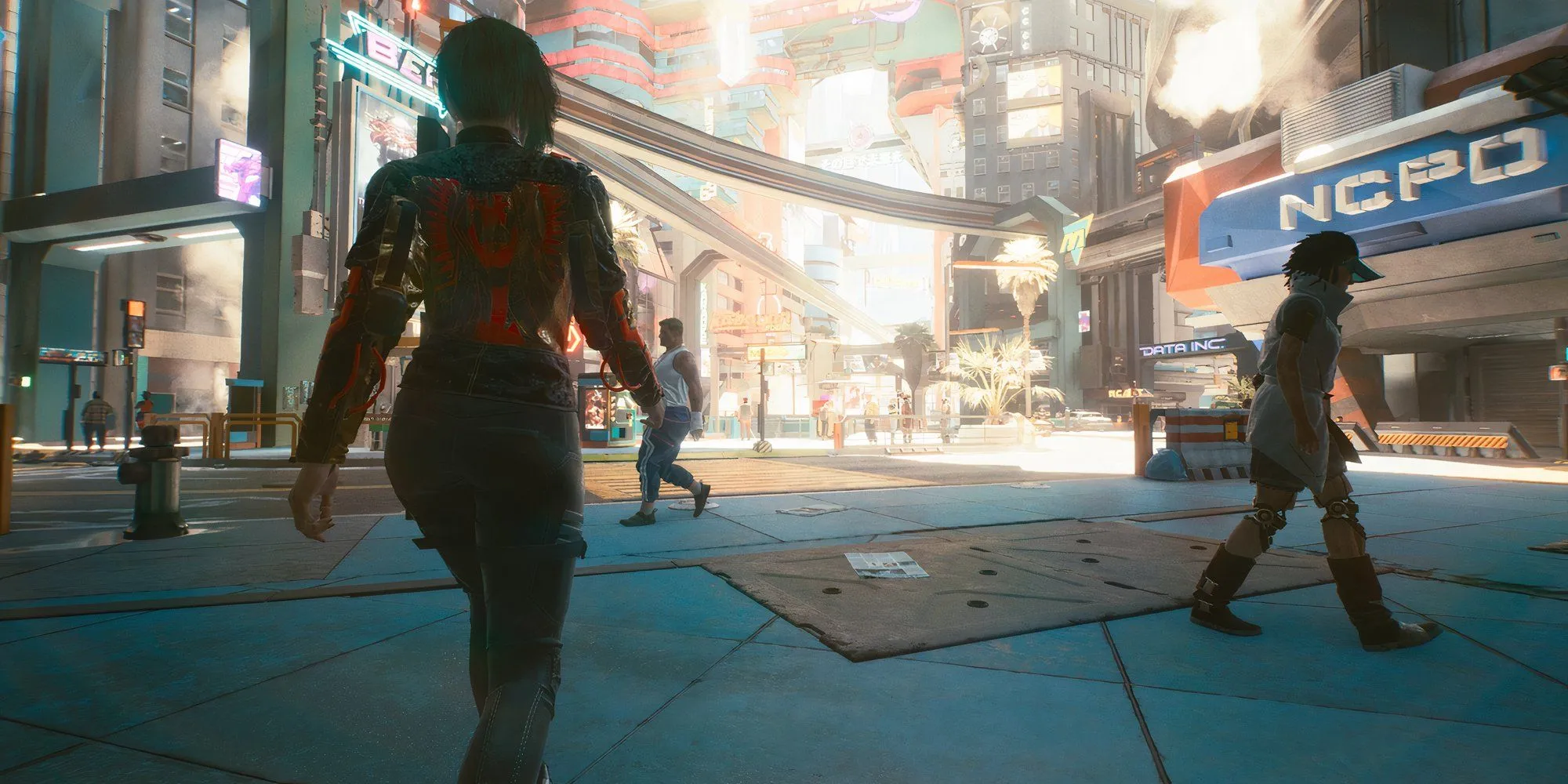 Khám phá Night City rực rỡ ánh đèn neon trong Cyberpunk 2077