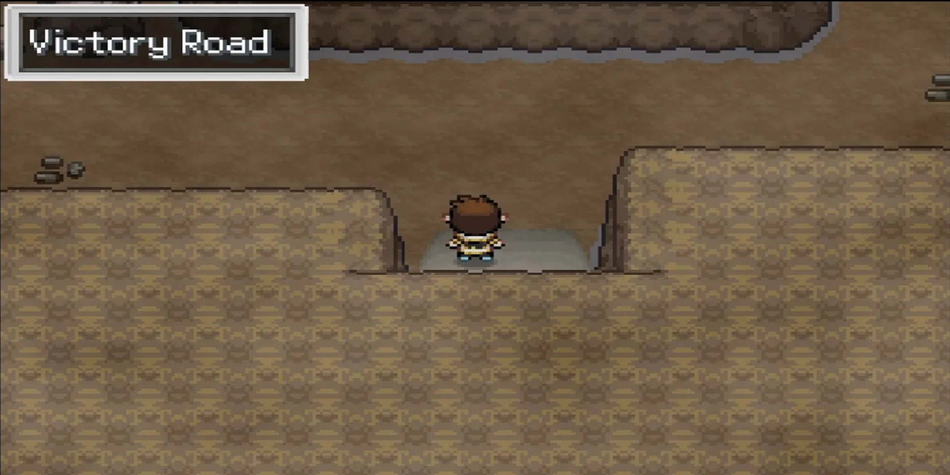 Lối vào đường hầm Victory Road trong Pokemon Infinite Fusion