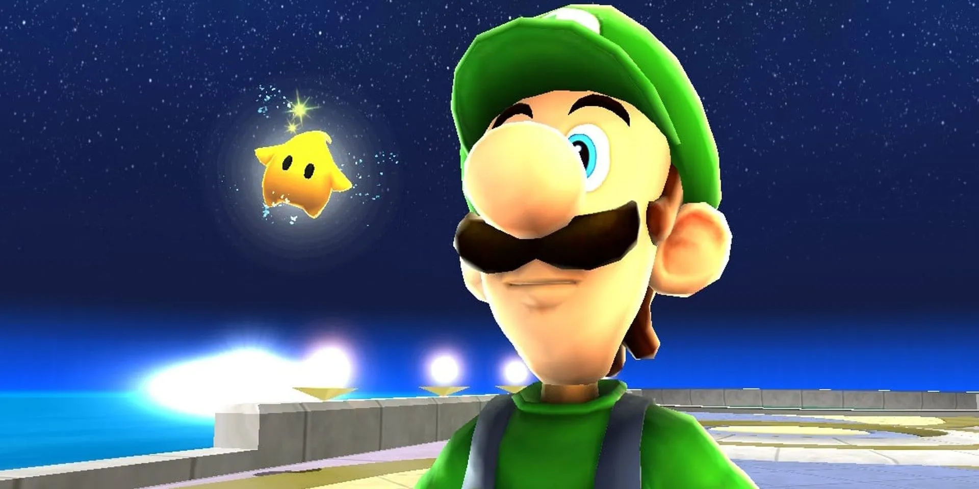 Luigi trong thế giới thiên hà của Super Mario Galaxy