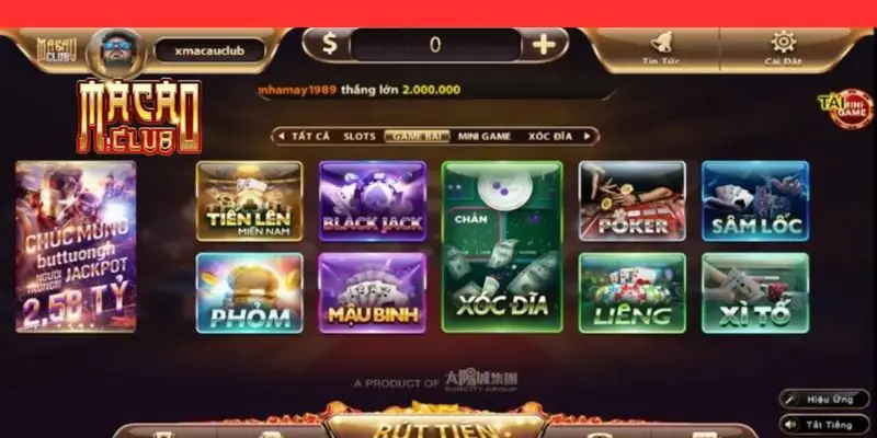 Macau Club – Cổng game đổi thưởng phát triển mạnh mẽ và hợp pháp 3 Macau Club – Cổng game đổi thưởng phát triển mạnh mẽ và hợp pháp