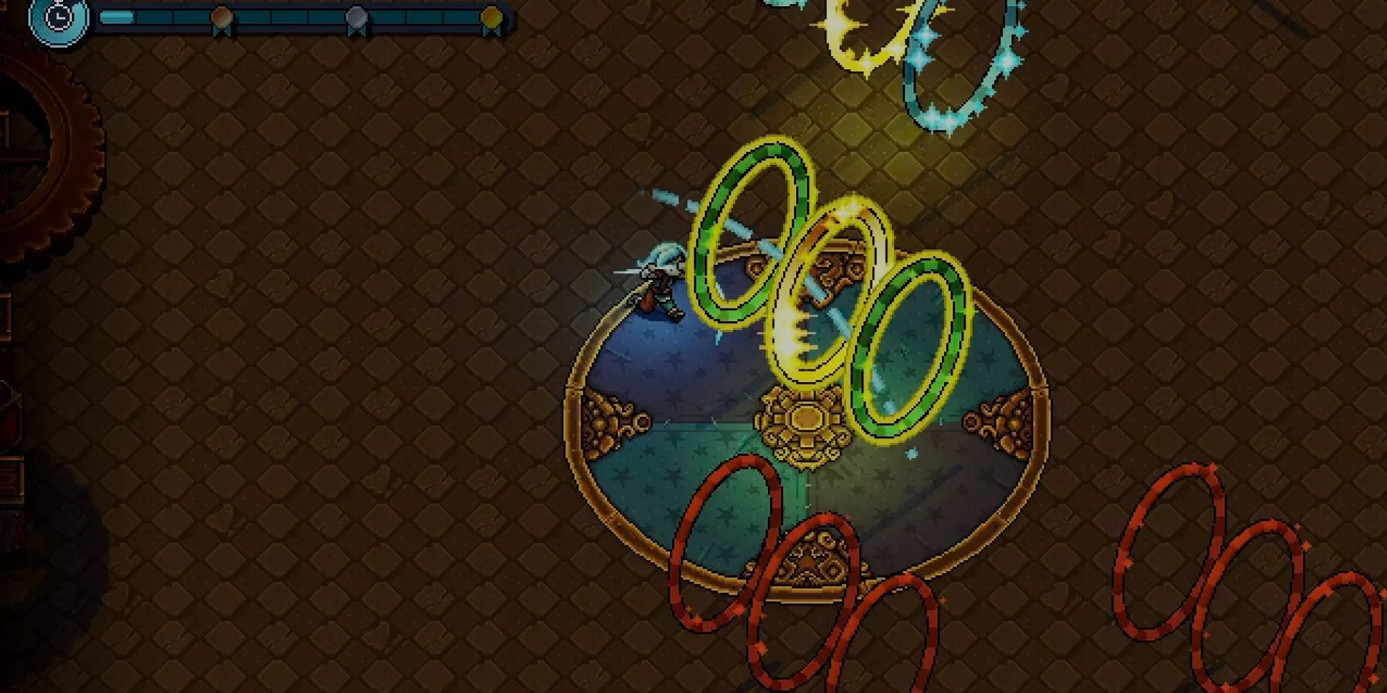 Minigame trong Sea of Stars Throes of the Watchmaker review