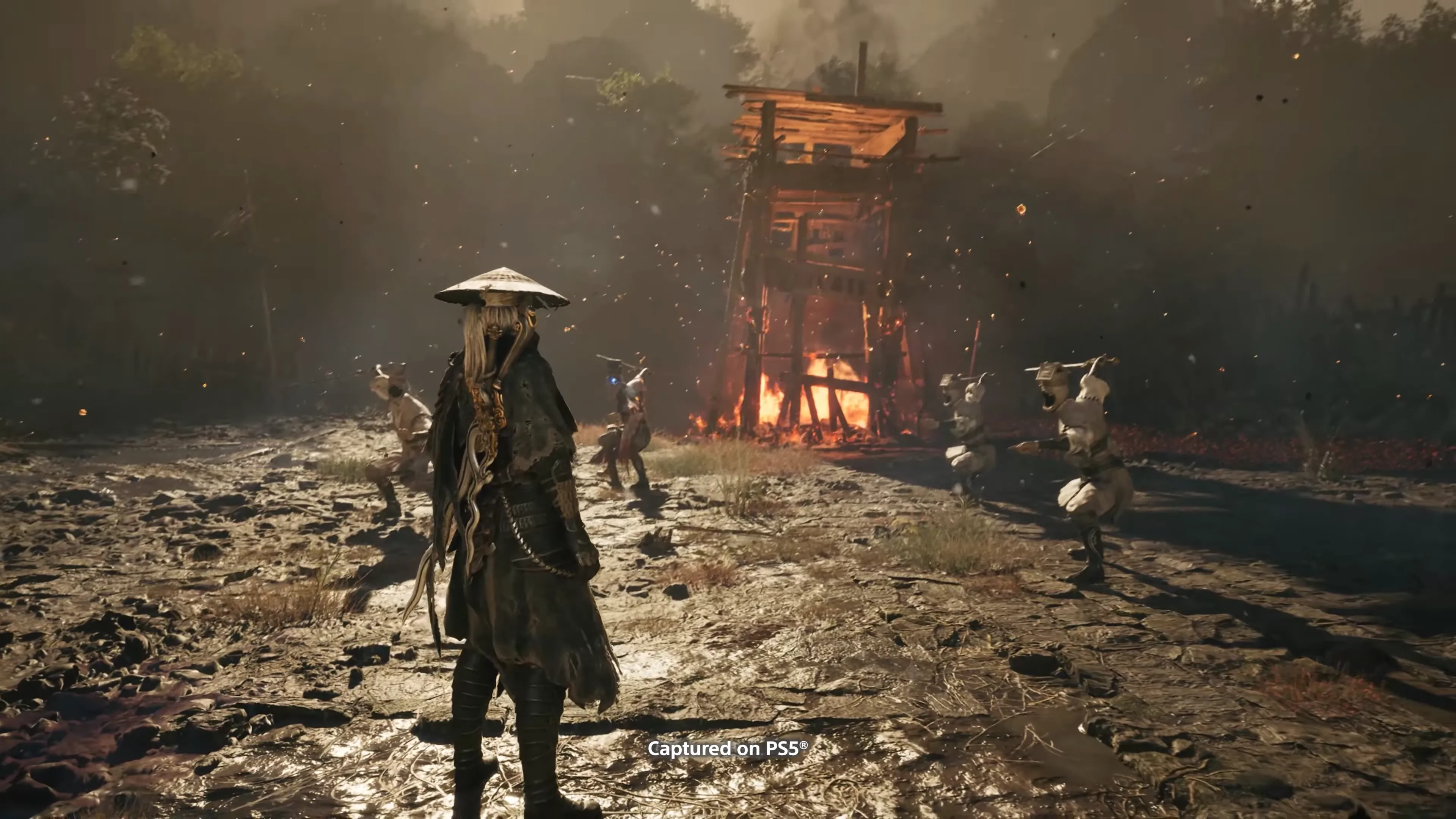 Một cảnh chiến đấu hành động đẹp mắt trong trailer gameplay của Phantom Blade Zero