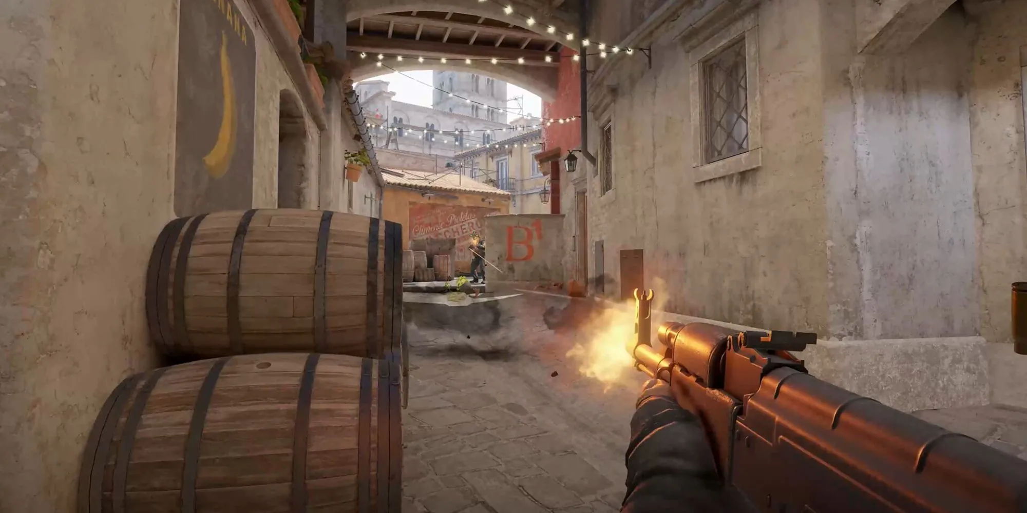Một pha giao tranh chiến thuật trong game Counter-Strike, tựa game FPS đề cao kỹ năng và phối hợp đồng đội.